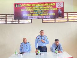 40 Warga Binaan Lapas Narkotika Kelas IIA Bandar Lampung Ikuti Pelatihan Kemandirian Barbershop
