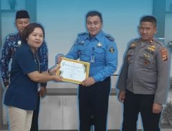 Kepala Rutan Krui Terima Penghargaan Terbaik Satker Awards KPPN Liwa 2023
