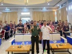 Kasdim 0410/KBL Isi Materi Wasbang Dalam Pelatihan Kepemimpinan Pemuda Angkatan Ke-1 Tahun 2023