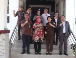 Rektor Unila Terpilih Berkunjung ke Kejati Lampung