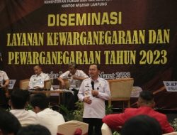 Sosialisasikan Layanan Kewarganegaraan, Kanwil Kemenkumham Lampung Gelar Diseminasi Layanan Kewarganegaraan dan Pewarganegaraan