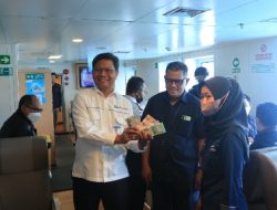 Selenggarakan Semarak Rupiah Ramadhan dan Berkah Idul Fitri 2023, BI Provinsi Lampung Bersama PT ASDP Buka Loket Penukaran Uang