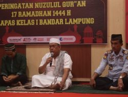 Lapas Rajabasa Laksanakan Kegiatan Pengajian Untuk Pegawai