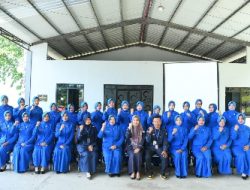 Deteksi Kanker Sejak Dini, Jalasenastri Yonif 7 Mar Ikuti Sosialisasi YKI