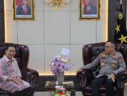 Kapolda Terima Audiensi Kakanwil Kemenkumham Lampung