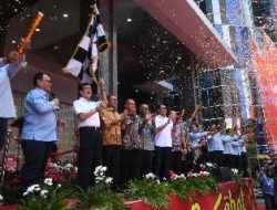 Yasonna Lepas Keberangkatan 31 Bus Mudik Bareng Kemenkumham