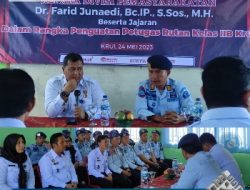 Kadivpas Kemenkumham Lampung Beri Penguatan Tusi Petugas Pemasyarakatan Rutan Kelas IIB Krui