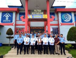 Inspektur Jenderal Kemenkumham Kunjungi Rutan Kotabumi