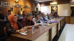 Polresta Bandarlampung Gelar Rapat Koordinasi Kesiapan Pengamanan Konser Slank di Bandar Lampung