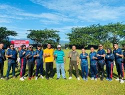 Lapas Kelas IIB Manokwari Tingkatkan Sinergitas dan Silatuhrahmi Dengan Mengikuti Senam Bersama TNI, Polri dan Pemkab Manokwari