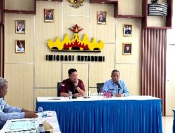 Kadivmin Ikmal Idrus Hadiri Kegiatan Penentuan Titik Nol Pembangunan Rumah Dinas Pada Kantor Imigrasi Kelas II Non TPI Kotabumi