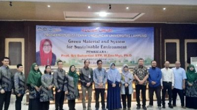 Kuliah Umum dan FGD Kurikulum Program Studi S-1 Teknik Lingkungan