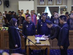 Wagub Lampung Melantik dan Mengambil Sumpah Jabatan Pejabat Pimpinan Tinggi Pratama di Lingkungan Pemerintah Provinsi Lampung