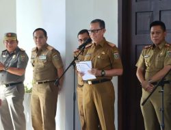 Sekdaprov Lampung Lepas Kontingen KORMI Provinsi Lampung Mengikuti FORNAS VII Di Jawa Barat