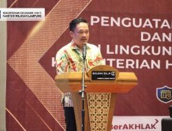 Percepat Pemutakhiran Data Kepegawaian, Kanwil Kemenkumham Lampung Selenggarakan Penguatan Ketatalaksanaan dan Kelembagaan