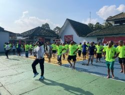 Senam Sehat WBP Lansia Lapas Kalianda: Sehatkan Jasmani Lansia jadi Tambah Energik