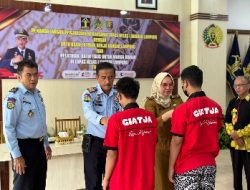 Lapas Rajabasa dan Balai Latihan Kerja (BLK) Kota Bandar Lampung gelar MoU dan pelatihan batik tulis untuk Warga Binaan