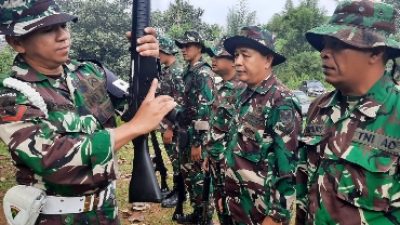 Pelihara Kemampuan Prajurit Kodim 0410/KBL Menggelar Latbak Jatri TW II TA 2023