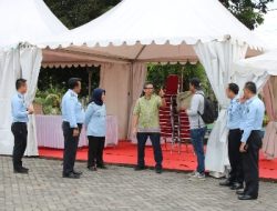 Plt Kakanwil Kemenkumham Bengkulu Tinjau Lokasi dan Persiapan Mobile Intellectual Property Clinic