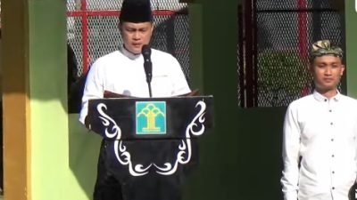 Kenakan Pakaian Adat, Jajaran Rutan Bengkulu Gelorakan Semangat Pancasila