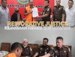 Kejari Kota Malang Bebaskan Tofek Kohar dan Ferdinan Dengan “Restorative Justice”