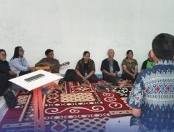Warga Binaan Rutan Kelas IIB Sukadana yang Beragama Nasrani Tunaikan Ibadah Kebaktian