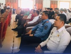 Kepala Rutan Kelas IIB Sukadana Menghadiri Kegiatan Pelantikan Pengurus PWI dan IKWI Lampung