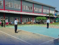 Tingkatkan Kedisiplinan, Kepala KPR Rutan Sukadana Pimpin Apel Tamping WBP dan Kepala Kamar