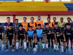 Jalin Sinergi, Rutan Kelas IIB Sukadana Tanding Futsal Lawan Kejari Lampung Timur