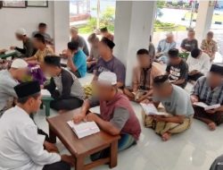 Tanamkan Jiwa Beriman dan BerAkhlak, WBP Rutan Kotabumi Konsisten Ikuti Pengajian