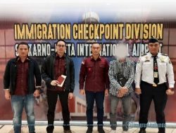 Usai Jalani Masa Hukuman di Rutan, Kantor Imigrasi Kalianda Deportasi WNA Asal Malaysia