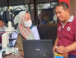 Petugas Rutan Kelas I Bandarlampung Melakukan Pemeriksaan Kesehatan Secara Serentak