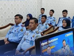 Rutan Kelas IIB Sukadana Mengikuti Kegiatan Seminar OPINI Kebijakan