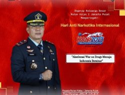 Segenap Keluarga Besar Rutan Kelas I Jakarta Pusat Memperingati Hari Anti Narkotika Internasional