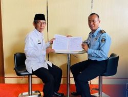 Lapas Gunung Sugih Terima Satu Ekor Sapi Hewan Ourban dari Kantor Kemenag Lampung Tengah