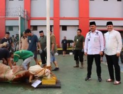 Sambut Hari Raya Idul Adha 1444H, Rutan Kelas I Jakarta Pusat Laksanakan Pemotongan 22 hewan Kurban