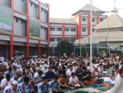 2.800 WBP Rutan Kelas I Jakarta Pusat Laksanakan Sholat Idul Adha 1444H