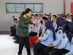 Kakanwil Kemenkumham Lampung Berikan Penguatan Tugas Pokok dan Fungsi Bagi Petugas Pemasyarakatan dan Imigrasi