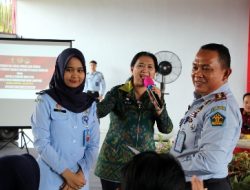 Kakanwil Sorta Beri Penguatan Tusi Pegawai Angkatan 2017 – 2022 di Lapas Narkotika Kelas IIA Bandar Lampung