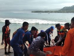 4 Hari Hilang Terseret Arus Di Pantai Kerbang Dalam, Tim SAR Gabungan Temukan Herry Meninggal Dunia