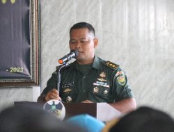 Kodim 0410/KBL Gelar Komsos Dengan Komponen Masyarakat Semester II TA 2023