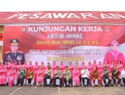 Kunker di Polres Pesawaran, Kapolda Lampung Berdayakan Keterbatasan Sumber Daya Untuk Hasil Yang Maksimal