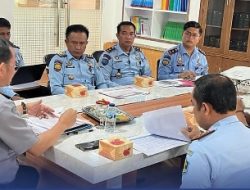 Karutan Kelas IIB Sukadana Hadiri Rapat Koordinasi Evaluasi Capaian Kinerja dan Anggaran Kanwil Kemenkumham Lampung