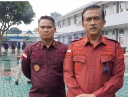 Antisipasi Kebakaran di Lapas, Lapas Rajabasa Gelar Simulasi Kebakaran Bekerja Sama Dengan Dinas Damkar Bandar Lampung