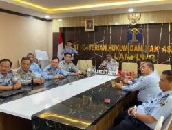 Karutan Kotabumi Ikuti Sosialisasi Penilaian Mandiri Atas AKIP Tingkat Kantor Wilayah dan Unit Pelaksana Teknis Kementerian Hukum dan HAM Tahun 2023