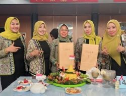 Ibu-Ibu Lapas Kalianda Juara 1 Lomba Menghias Tumpeng Meriahkan HUT RI dan HDKD ke-78