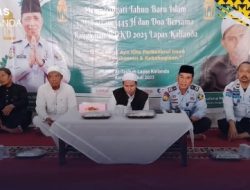 Peringati Tahun Baru Islam, Lapas Kalianda Panjatkan Doa Bersama dan Renungkan Tausyiah Ustadz