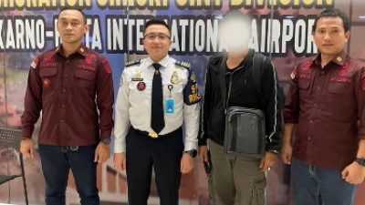 Terbukti Overstay, WN India Dideportasi Kanim Kalianda Melalui Bandara Internasional Soekarno-Hatta