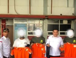 Penuhi Kebutuhan Warga Binaan, Rutan Kelas I Jakarta Pusat Distribusikan 3.000 Kaos dan Training
