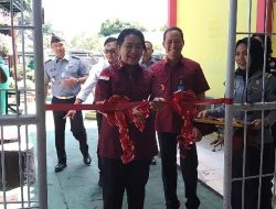 Resmikan Dapur Bersih dan Higenis Lapas Kelas IIA Kalianda, Kakanwil Sorta Harapkan Untuk Selalu Berikan Kualitas Pelayanan Yang Tinggi